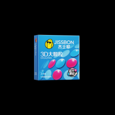 杰士邦3D大颗粒避孕套3只装安全套成人情趣用品酒店无人售货机